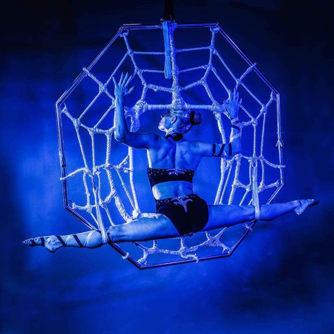 Turning Aerial Arts into a spooky Halloween themed performance
